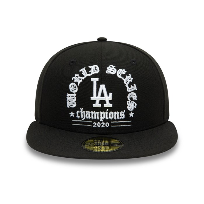 LA Dodgers World Series 2020 59FIFTY Lippis Mustat - New Era Lippikset Verkossa FI-132490